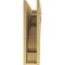 Ekena Millwork 6"W x 24"D x 24"H Thin Mayflower Rough Cedar Woodgrain TimberThane Corbel, Primed Tan CORUR06X24X24MAYRCPR - alternate 4